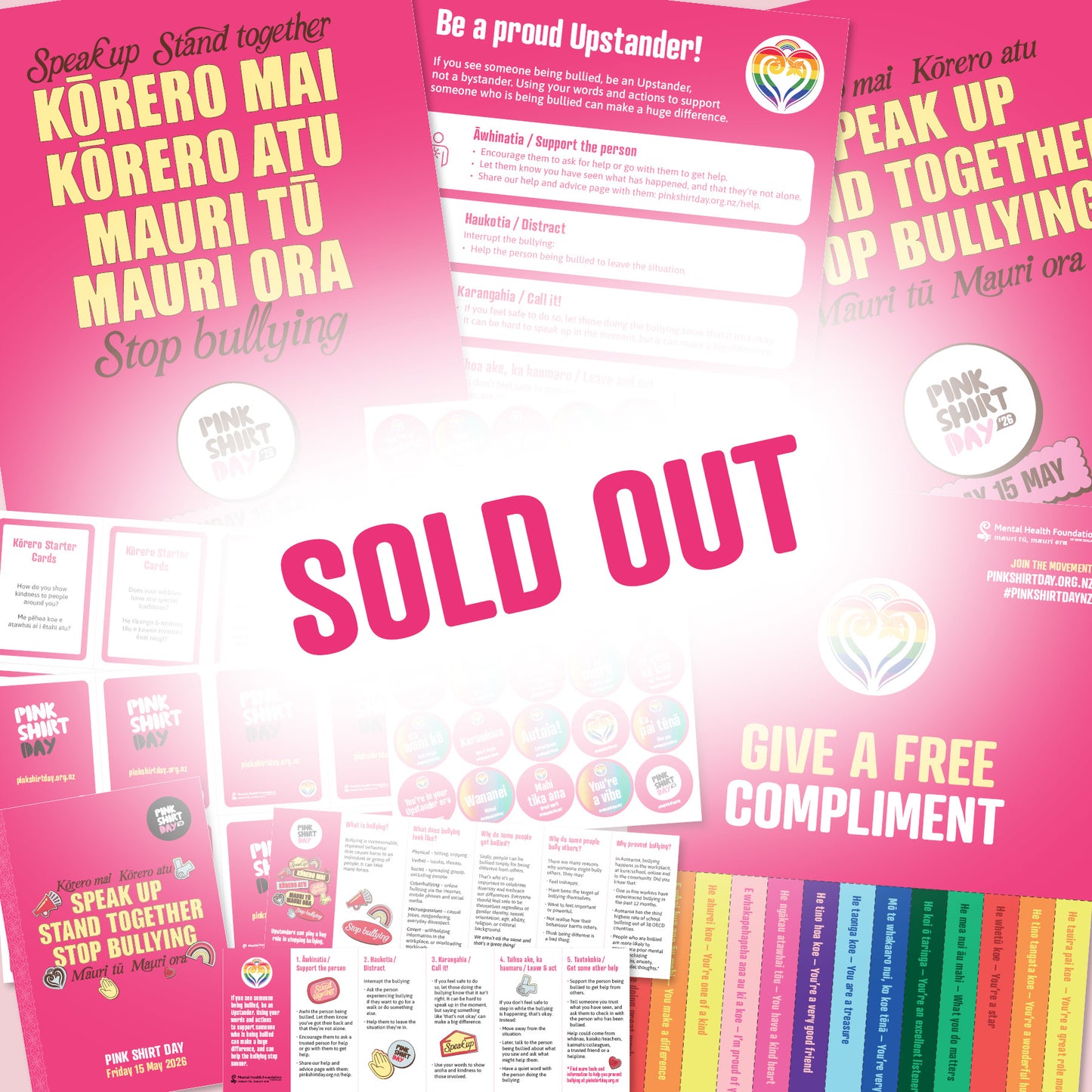 Pink Shirt Day event pack